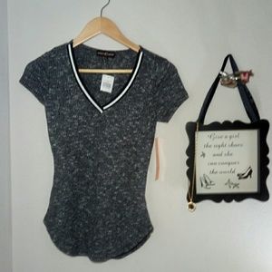 NWT Almost famous/ black & white (S)